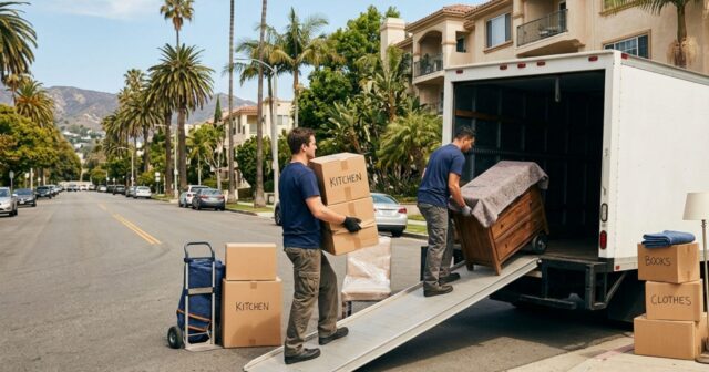 How far in Advance should I Book Movers in LA
